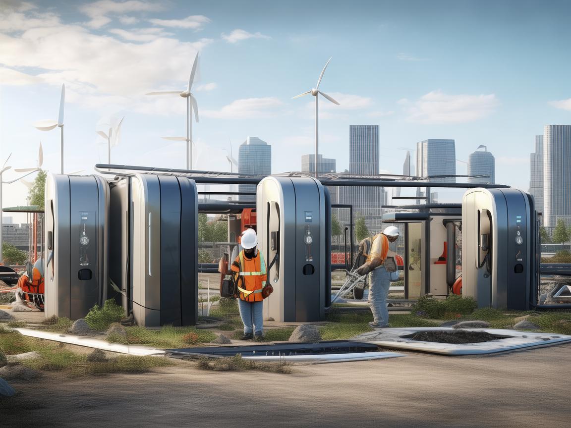 工地施工区如何安全高效地引入新能源汽车充电解决方案？