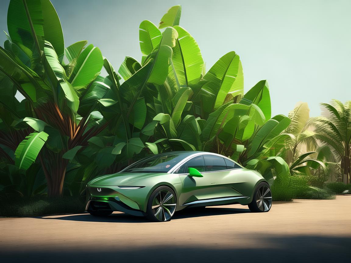 香蕉与新能源汽车，意外的绿色伙伴？