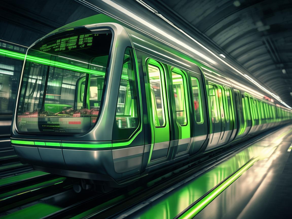 地铁车厢与新能源汽车，未来城市交通的绿色融合