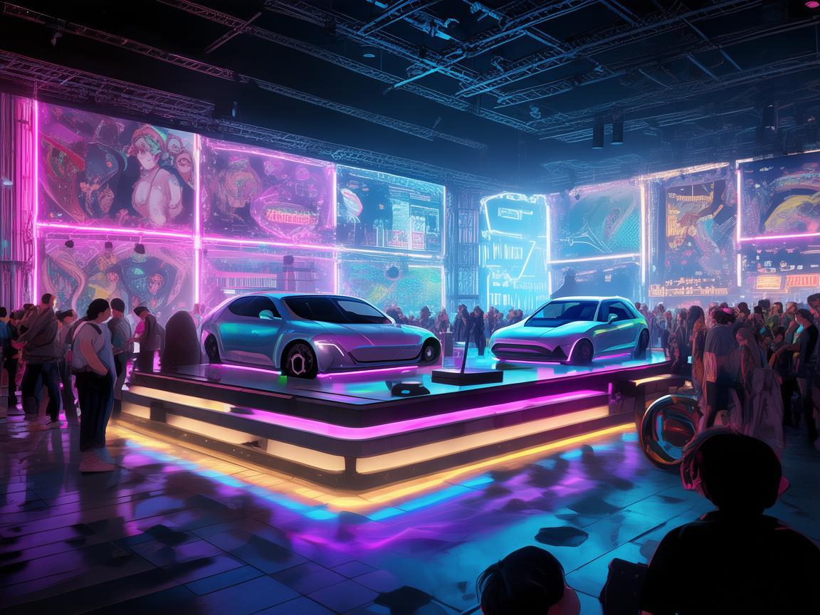 夜市动漫展,新能源汽车的创意展示新舞台? 夜市动漫展,新能源汽车的创意展示新舞台?
